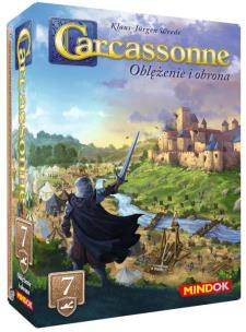Carcassonne 3 Oblężenie i Obrona Edycja 7. Wydawca: Bard Centrum Gier. Multiszop.pl Opakowanie Carcassonne 3 Oblężenie i Obrona Edycja 7