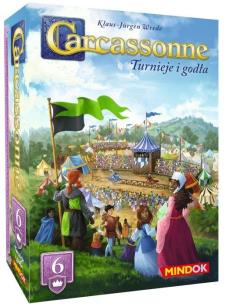 Carcassonne 3 Turnieje i Godła Edycja 6. Wydawca: Bard Centrum Gier. Multiszop.pl Opakowanie Carcassonne 3 Turnieje i Godła Edycja 6
