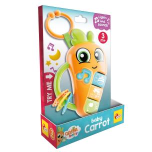 Okładka książki Carotina Baby Zabawka elektroniczna z grzechotką Carotiną