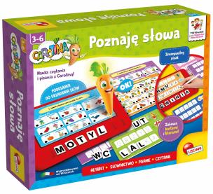 Okładka książki Carotina Poznaję słowa