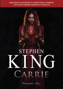 Carrie. Duże Litery. Autor: King Stephen. Multiszop.pl Okładka książki Carrie. Duże Litery
