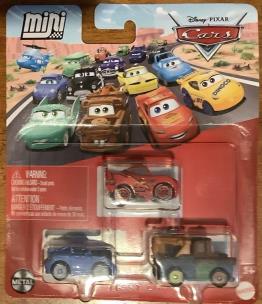 Opakowanie Cars Auta Mikroauta 3-pak