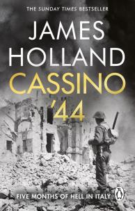 Okładka książki Cassino '44 wer. angielska