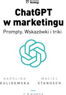 Okładka książki ChatGPT w marketingu - Prompty. Wskazówki i triki