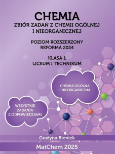 Chemia Zb. zadań 1 LO i technikum PR. Autor: Grażyna Bieniek. Multiszop.pl Okładka książki Chemia Zb. zadań 1 LO i technikum PR