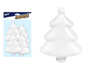 Choinka gładka 7,5cm 4 sztuki. Wydawca: MFP. Multiszop.pl Opakowanie Choinka gładka 7,5cm 4 sztuki