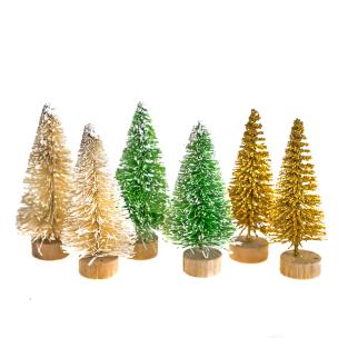 Opakowanie Choinki dekoracyjne 6,5cm 6szt