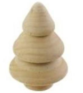 Opakowanie Choinki drewniane 2szt