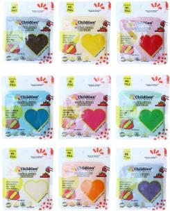 Opakowanie Ciastolina naturalna eko-pack zestaw 9 kolorów