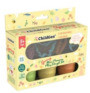 Opakowanie Ciastolina naturalna z foremkami - Wiosna