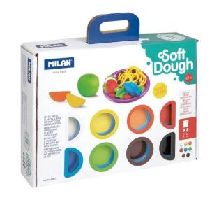 Opakowanie Ciastolina z akc. Cooking Time 8 kol. x 59g MILAN