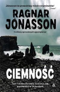 Ciemność. Autor: Ragnar Jónasson. Multiszop.pl Okładka książki Ciemność
