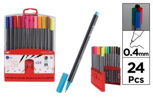 Opakowanie Cienkopis 0.4mm 24 kolory