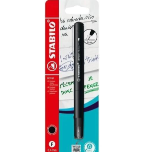 Opakowanie Cienkopis dr!ver F czarny STABILO