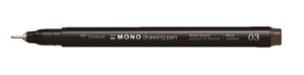 Opakowanie Cienkopis mono drawing 0,35mm brązowy