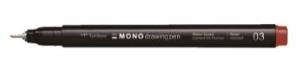 Opakowanie Cienkopis mono drawing 0,35mm czerwony