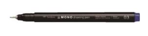 Opakowanie Cienkopis mono drawing 0,35mm niebieski