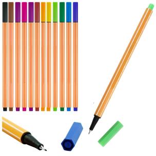 Opakowanie Cienkopisy 0,4mm kolorowe 12szt