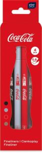Opakowanie Cienkopisy 0,8mm Coca-Cola 4 kolory