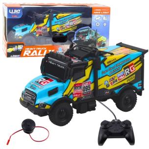Cieżarówka R/C z dźwiękiem zielona. Wydawca: Leantoys. Multiszop.pl Opakowanie Cieżarówka R/C z dźwiękiem zielona