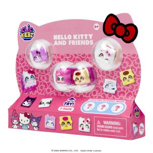 Opakowanie Clickeez Hello Kitty and Friends 7szt.mix