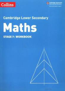 Okładka książki Collins Cambridge Lower Secondary Maths - Lower Secondary Maths Workbook: Stage 7