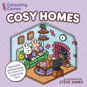 Okładka książki Colouring Corner: Cosy Homes
