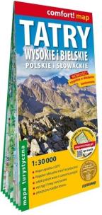 Okładka książki Comfort! map Tatry Wysokie i Bielskie 1:30 000