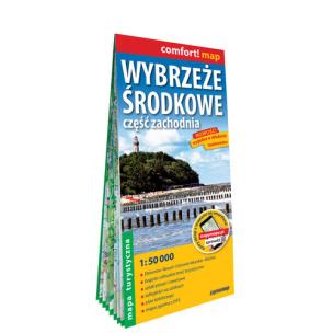 Okładka książki Comfort! map Wybrzeże Środkowe 1:50 000 mapa tur.