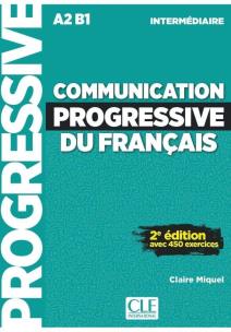 Okładka książki Communication progressive du français Niveau intermédiaire Livre + CD