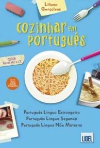 Okładka książki Cozinhar em portugues książka poziom A1 do C1