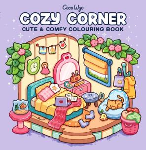 Cozy Corner wer. angielska. Autor: Coco Wyo. Multiszop.pl Okładka książki Cozy Corner wer. angielska