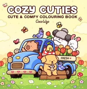 Cozy Cuties wer. angielska. Autor: Coco Wyo. Multiszop.pl Okładka książki Cozy Cuties wer. angielska