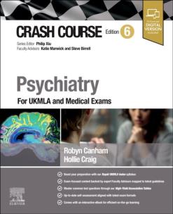 Okładka książki Crash Course Psychiatry