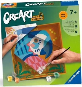Opakowanie CreArt Do it together: Papuga