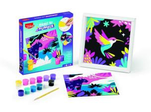 Creativ malowanie po numerach leopard/ptaszek. Wydawca: Maped. Multiszop.pl Opakowanie Creativ malowanie po numerach leopard/ptaszek