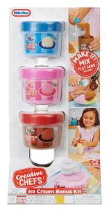 Creative Chefs Ice Cream Refill Kit. Wydawca: Little tikes. Multiszop.pl Opakowanie Creative Chefs Ice Cream Refill Kit