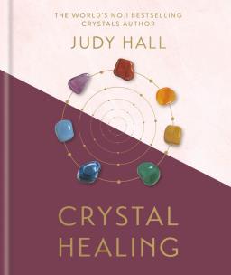 Crystal Healing wer. angielska. Autor: Judy Hall. Multiszop.pl Okładka książki Crystal Healing wer. angielska