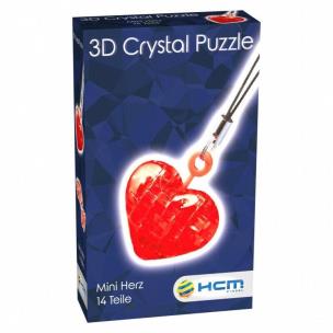 Crystal Puzzle Mini - Serce. Wydawca: Bard Centrum Gier. Multiszop.pl Opakowanie Crystal Puzzle Mini - Serce