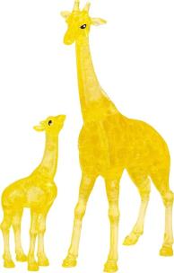 Opakowanie Crystal Puzzle - Żyrafy