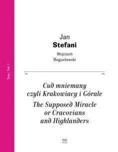 Okładka książki Cud mniemany czyli Krakowiacy i Górale
