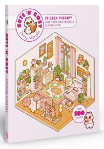 Okładka książki Cute 'n' Cozy Sticker Therapy