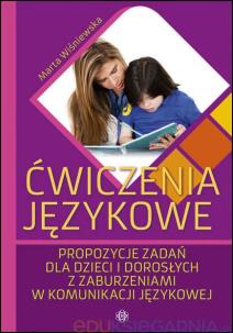 Ćwiczenia językowe. Autor: Marta Wiśniewska. Multiszop.pl Okładka książki Ćwiczenia językowe