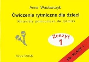Okładka książki Ćwiczenia rytmiczne dla dzieci z.1