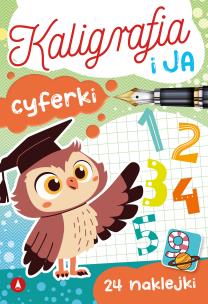 Okładka książki Cyferki. Kaligrafia i ja