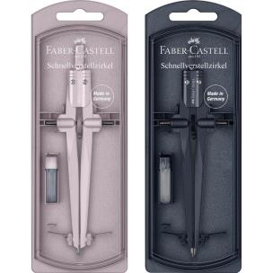 Cyrkiel Stream 2025 mix. Wydawca: Faber Castell. Multiszop.pl Opakowanie Cyrkiel Stream 2025 mix