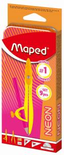 Cyrkiel Study Neon 9el MAPED. Wydawca: Maped. Multiszop.pl Opakowanie Cyrkiel Study Neon 9el MAPED
