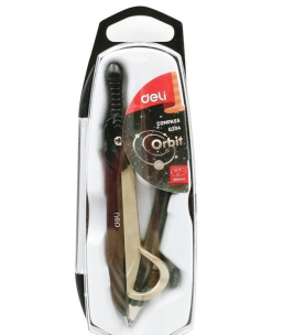 Cyrkiel z ołówkiem DELI. Wydawca: DELI. Multiszop.pl Opakowanie Cyrkiel z ołówkiem DELI