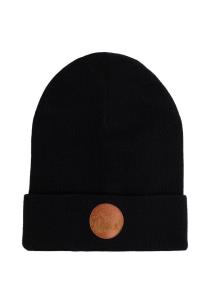 Opakowanie Czapka Beanie z bawełny organicznej czarna
