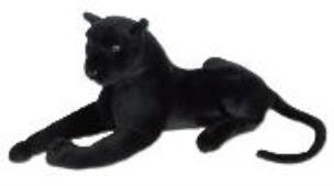 Opakowanie Czarna pantera leżąca 60cm